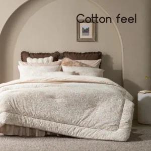 [코튼필]K 프리미엄 착번아웃 극세사 침구 3종