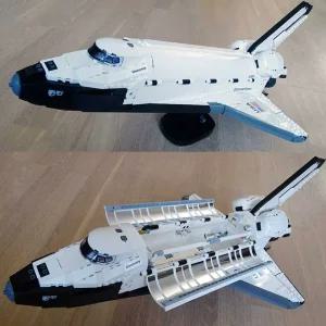 레고진열장 호환 아크릴 왕복선 박스 우주 케이스