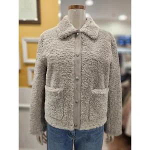 [BCBG] 세이브존01 썬 쉬르 포우 무스탕 자켓 B5D9F821 (S41938139)