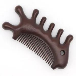 TOO 우드데이 옻칠 원목 괄사 마사지기 해마빗 얼굴 어깨 바디마사지기 얼굴마사지기