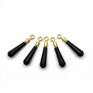 UST 유동 찌고무 검정 민물낚시 소품