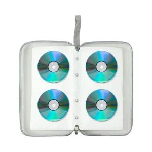 하드 cd 케이스 80장 반투명 보관 함 씨디 공 시디 dvd 포켓 저용품CD함 CD 시함 DVD함 저용품 정리