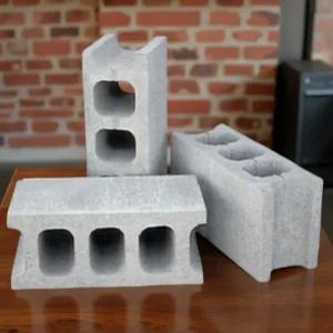 보루꾸 브로크 조적 콘크리트 시멘트 블록 파벽돌 4인치 3개