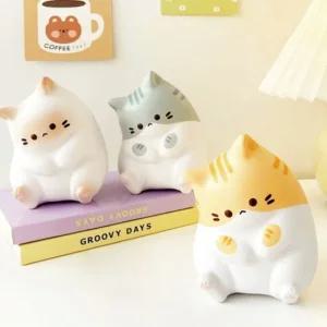 냥냥이 스퀴시 1타 6개입 인형 장난감 고양이 말랑이