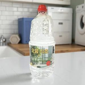 백식초 세탁용 청소용 빨래 화이트 식초 목때 흰옷 얼룩 제거제 대용량
