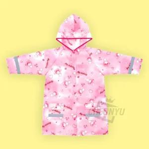 마이멜로디 러브러브 아동용 레인코트안전우의 어린이 어린비 캐릭터 우비 키즈 안비