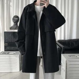 남성 IS-CT02 트렌치 베이직 봄가을 자켓 2컬러 코트