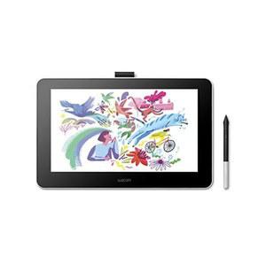 Wacom 와콤 원 13 액체 커스텀 13.3인치 탭, 133W1D 브러쉬 펜 오리지널 세트 DTC 태블릿, LCD