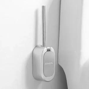 무타공 스텐 변기솔 변기 청소솔 벽걸이 화장실 욕실 청소 벽걸이형 거치대 공중부양 브러쉬