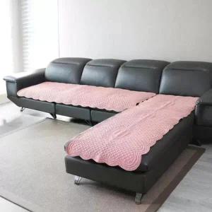 [셀러허브][플로티나] 플로티나 순면 퀼팅 소파패드 2P 65x180cm - 핑크 소파 (S39635148)