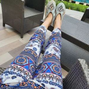 여행용 일자바지 코끼리바지 코끼리 시원한바지 시원한바지  캠핑룩  일자바지