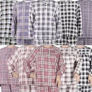 커플파자마 양면기모 실내복세트 빅사이즈잠옷