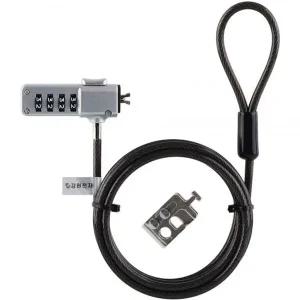 노트북 락 도난방지 와이어 1.8M 잠금장치 직경4.5mm