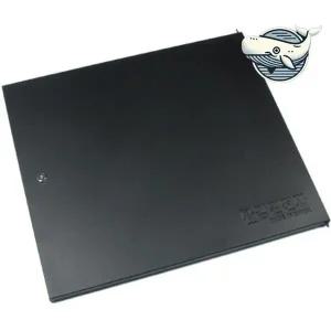 블랙 스틸 서버랙 후면 도어 수납 정리함 서버랙케이스