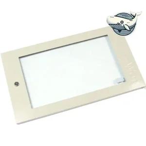 아름다운 아이보리 전면 도어 수납 서버랙 서버랙케이스