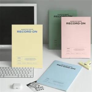 2026 레코드온 A4 빅먼슬리 플래너 다이어리 월간 일정관리 스케줄러