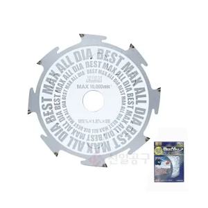 세라믹사이딩 125mm 시멘트사이딩 원형톱날 PCD 다이아몬드팁 BM-125AD 베스트맥스