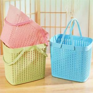 살림리빙 목욕 바구니 목욕가방 목욕탕가방 물빠짐바구니