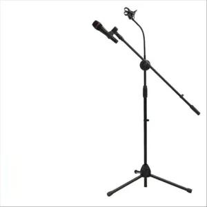 2in1 마이크 스탠드 거치대 삼각대 바닥 설치 TB148