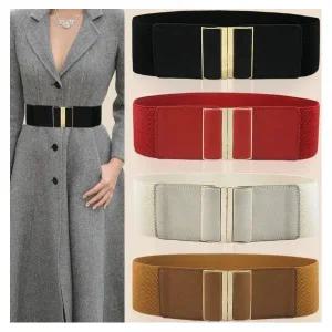 여성 원피스벨트 정장 버클 밴딩 밴드 패딩 허리 끈 코트 띠 스판