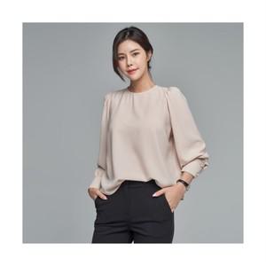 윈디윈디 여성용 러블리 링클프리 데일리 오피스룩 셔링 블라우스 D08I7_wb3060