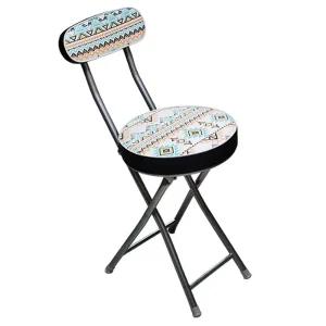 제이오마켓 원형 쿠션 등받이의자(인디언)