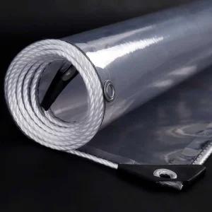 pvc 투명갑바 방수포 천막 비닐 캐노피 쉘터 천 캠핑