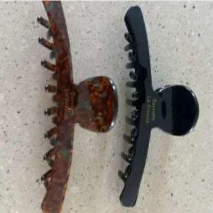 일자 반머리 올림머리 대형 헤어 집게핀