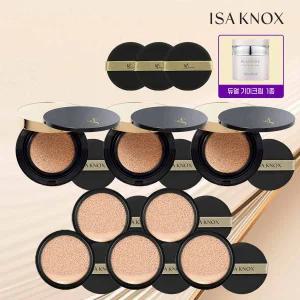 이자녹스 듀얼커버 쿠션 시즌2 매니아구성 (본품3+리필5+크림1+퍼프3)