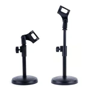 각도조절 마이크스탠드 높이조절 받침대 스탠딩 책상마이크스탠드 방송 실용적 방송용