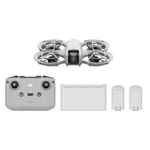 DJI Neo Fly More Combo, 4K UHD 카메라가 장착된 미니 드론, 팔로우하는 135g 자율 비행 손바닥 이륙, 피사체 추적, 퀵샷, 안정화된 비디오, RC-N3 및 3 배터리 포함