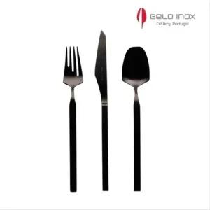 벨로아이녹스 베르티스 티타늄 블랙 커트러리 3종 양식기 커트러리 102411