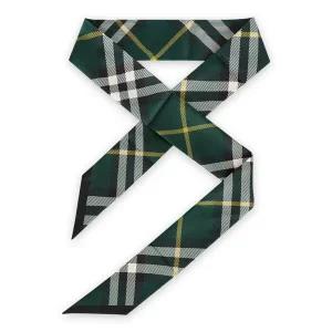 [버버리] 여성 체크 실크 스카프(그린) 8095832