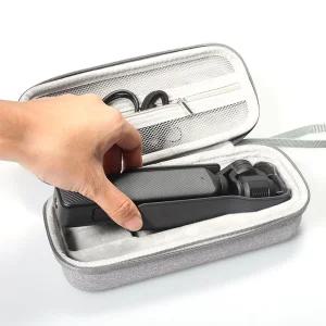 액션캠 DJI 오즈모 포켓3 호환 미니 수납 케이스 가방카메라 파우치 촬영장비 충전기 용품 마운트 어댑터