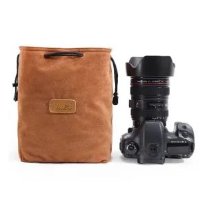 키밍 카메라 렌즈 파우치 보호커버 보관백 케이스파우치 카메라 수납 가방