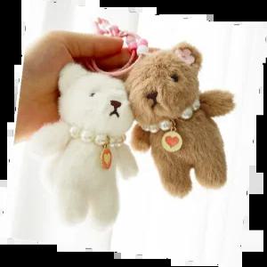 곰돌이키링 귀여운 캐릭터 키링 핸드폰 악세사리 선물 소품 여성 남성 아동용