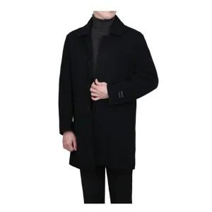 [리빌모아]남자 겨울 프리미엄 고급 울 하프코트 LV-CTW-31-블랙