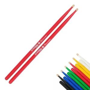 컬러 연주용 RZt26 5A 히코리 드럼스틱 연습용 용품 부속 우드 나무 악기