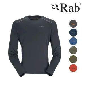 RAB 랩 포스 LS 티 QBL-07 남성용 / 긴팔티 활동성 기능성티셔츠