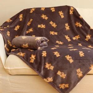 6종 고급 극세사 먼지날림없는 부들부들한 사무실 캠핑 차박 이불 담요