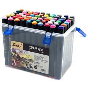 스케치 일러스트 터치 60색 디자인 만화애 실내 풀탑 건축 전용 유성 48색 매직펜