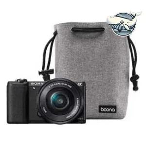 카메라 렌즈 보호 파우치 그레이 투명 방수