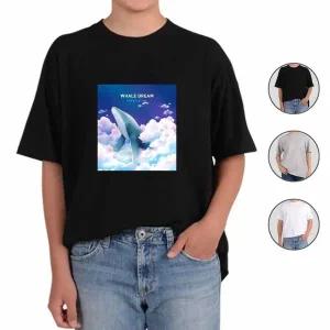 하늘 가요 로 아동반팔티 단체복 단체반팔티 고