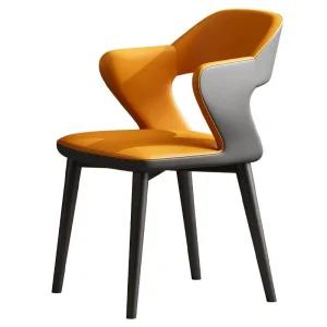 가죽식탁의자 팔걸이 식탁체어 튼튼한 미니멀 커피숍 인테리어 다이닝