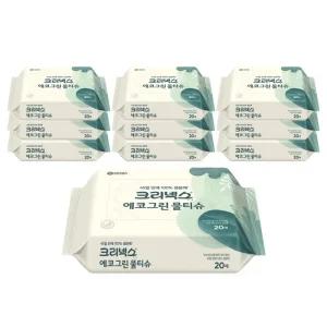 크리넥스 에코그린 20매 x 12팩