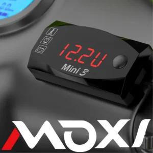 오토바이 스쿠터 전압계 시계 온도 볼트게이지 방수 바이크 튜닝 측정 모터싸이클