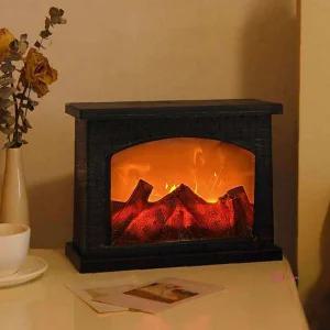 LED벽난로 램프 무드등 미니 조명 모닥불 캠핑 불멍 실내 거실 엔틱vwx523