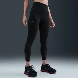 나이키바지 EQJ HV2288-010 스위프트 여성 하이웨이스트 리플렉티브 액센트 7/8 러닝 레깅스