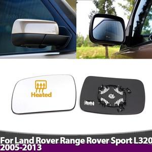 좌우 측면 가열 윙 미러 유리 앵글 백미러, 랜드로버 레인지로버 스포츠 L320 2010-2013