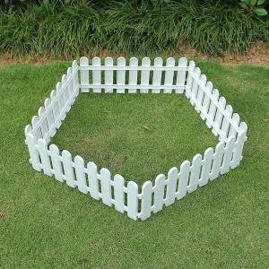 [콩심팥심]이시아르 화이트 울타리 화단조성 인테리어 50x20cm 정원꾸미기